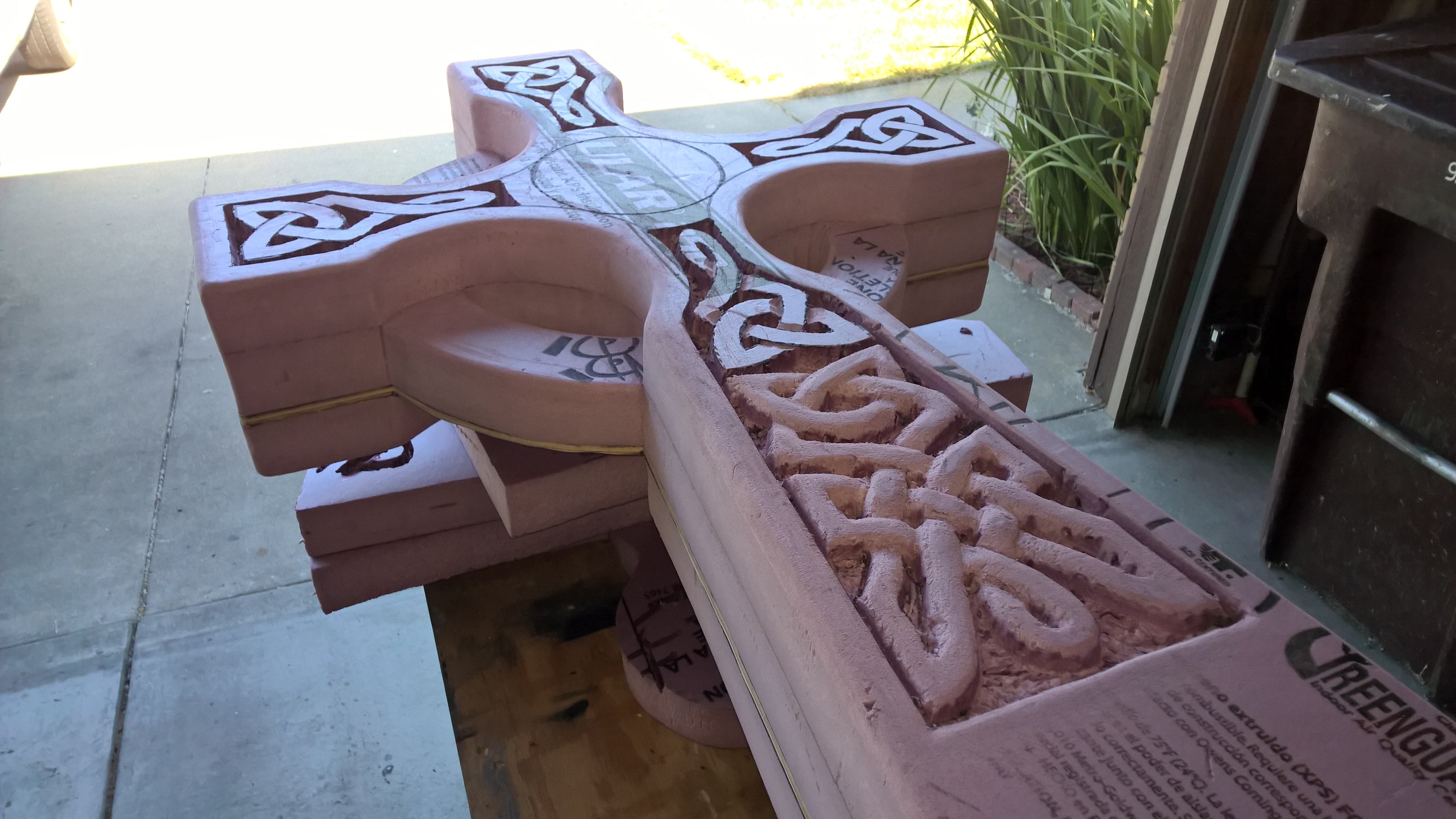 Celtic Cross Tombstone