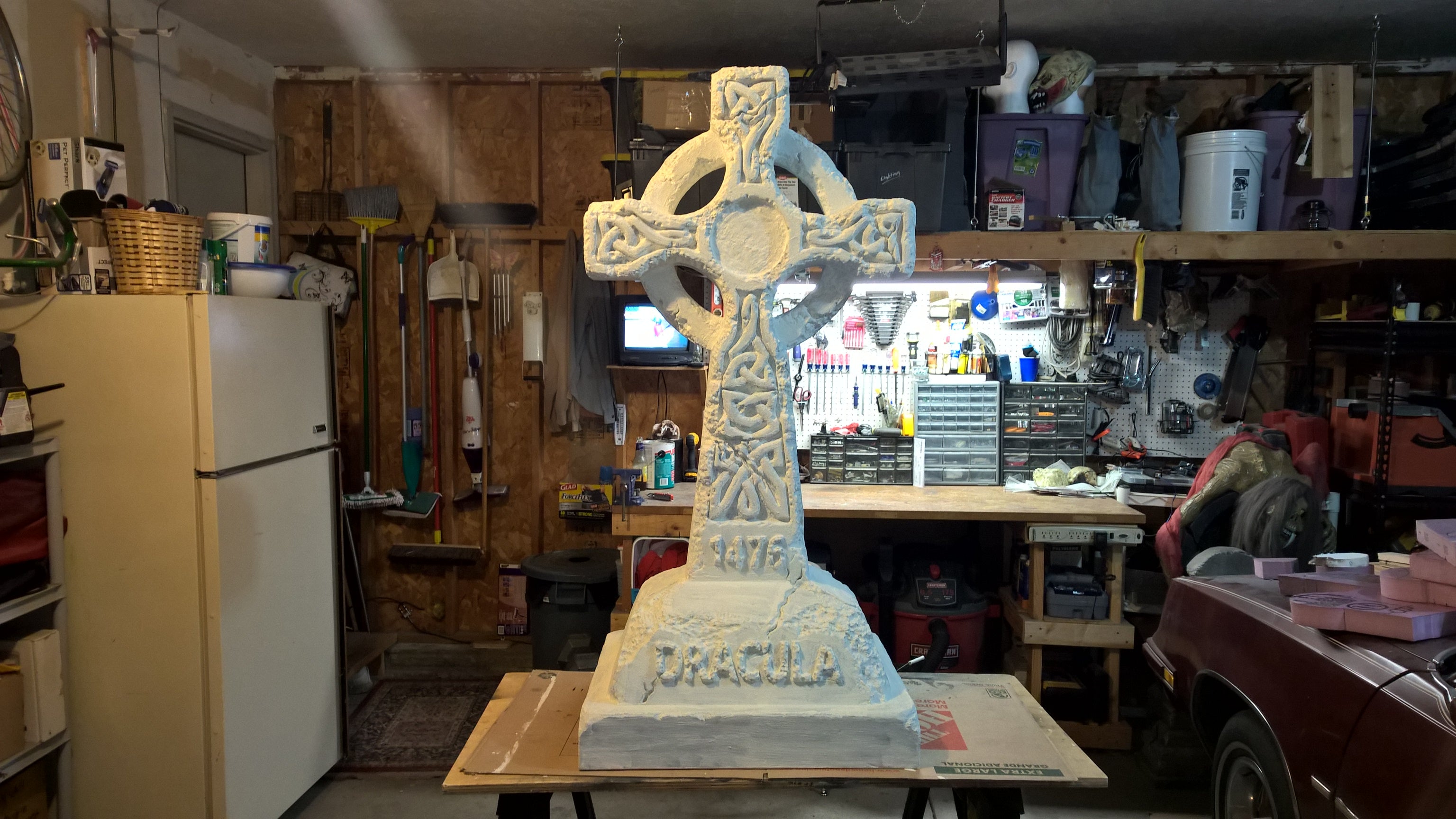 Celtic Cross Tombstone
