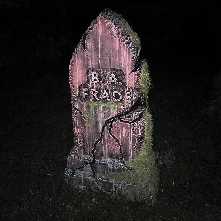 Gothic Arch Tombstone - Halloween Prop